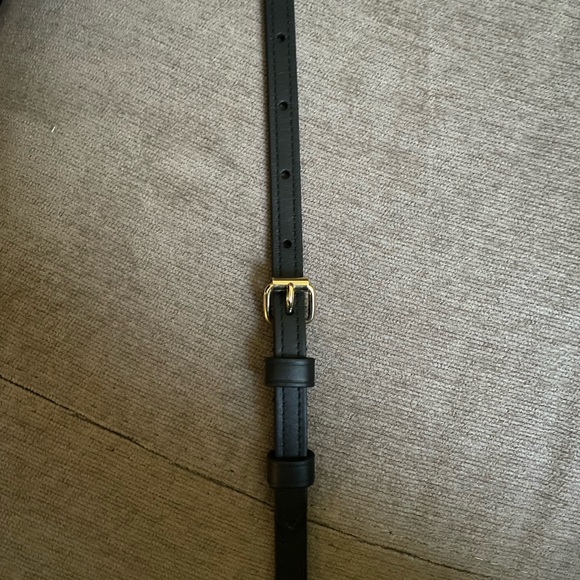 Authentic Louis Vuitton Black Leather Adjustable Crossbody Strap - Picture 3 of 6